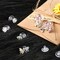 200 Pcs Earring Backs for Droopy Ears Backs Replacements Earring Backs for Heavy Bullet Clutch(Clear)